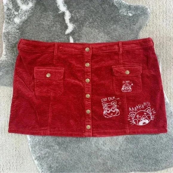 Disney Turning Red Skirt - Picture 3 of 12